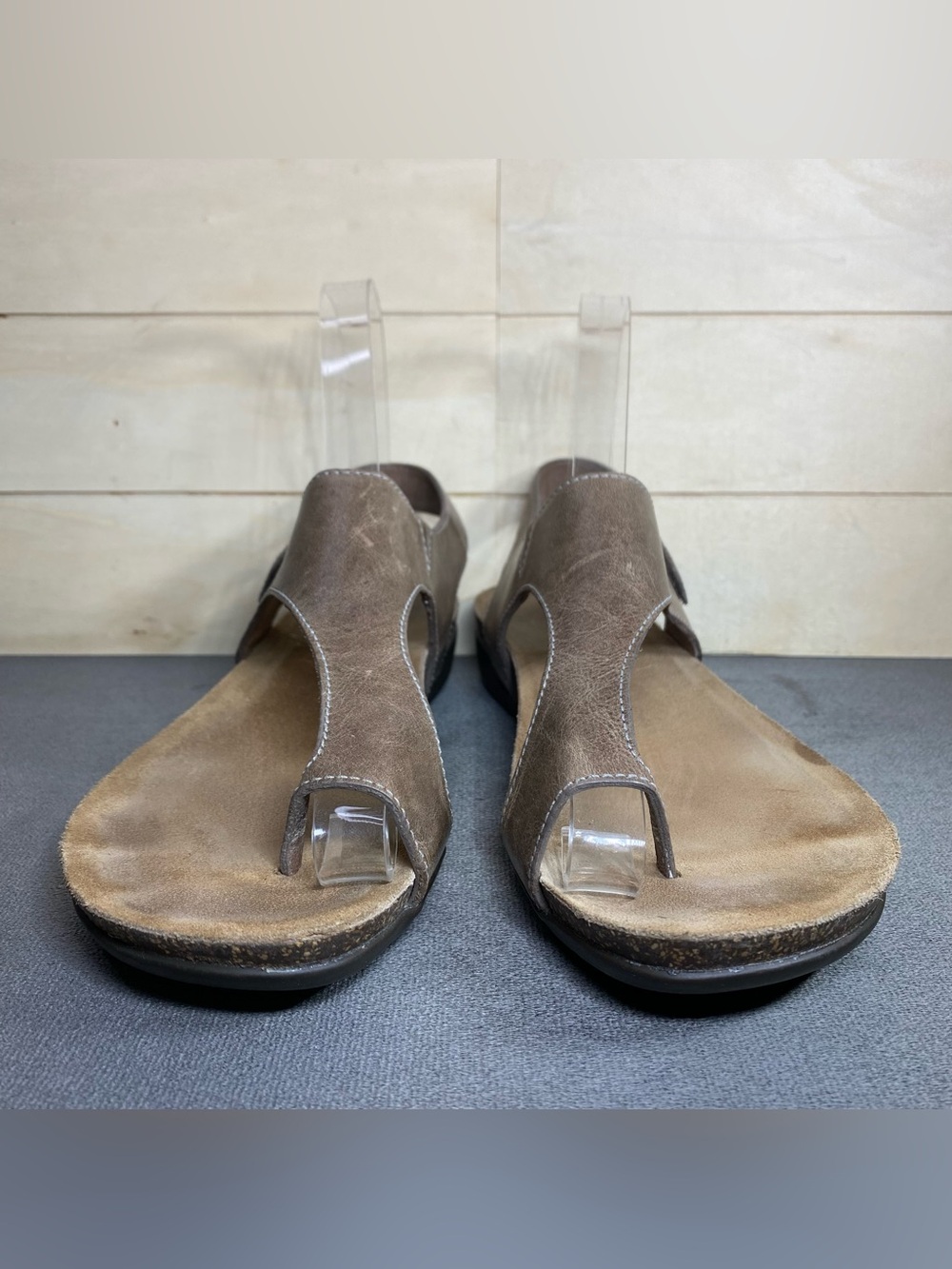 Dansko Reece Sandals Brown Leather Women's Size 7 Shoes EU37 Slingback - Picture 5 of 11